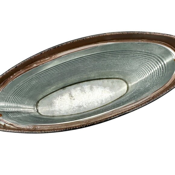 Transpac Galvanized Metal Containers Trio Rustic Oval Design Storage Buckets - Picture 11 of 12